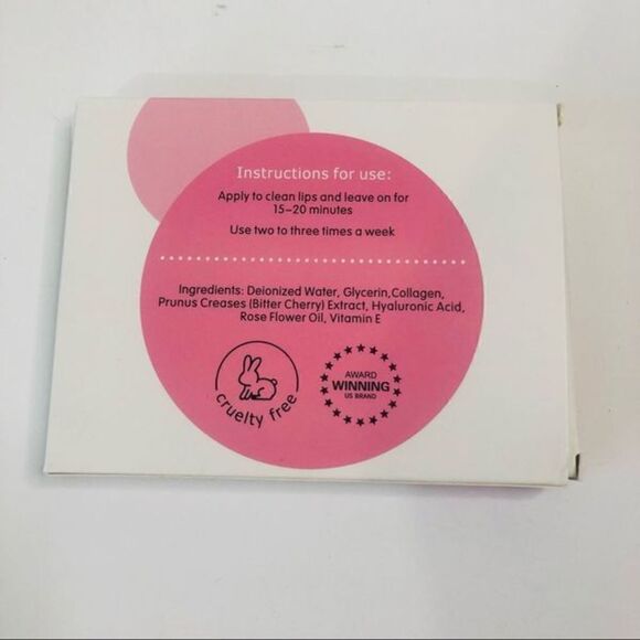 babe beauty lip all natural collagen infused lip mask pack of 5 - Picture 3 of 4